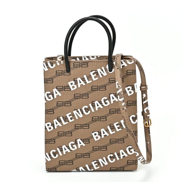 imgrc0107073849 Balenciaga Large Shopping Bag All Over Beige