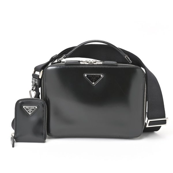 imgrc0107181827 Prada Shoulder Camera Bag Black