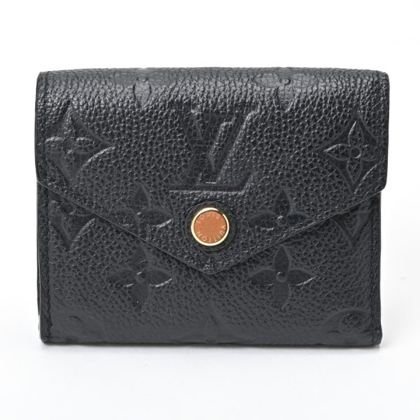 imgrc0107637797 Louis Vuitton Portefeuille Zoe Monogram Empreinte Noir