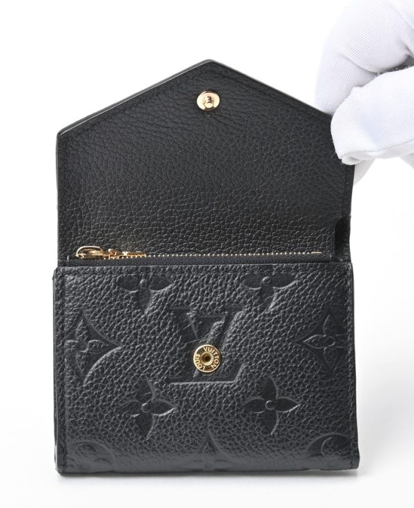 imgrc0107637809 Louis Vuitton Portefeuille Zoe Monogram Empreinte Noir