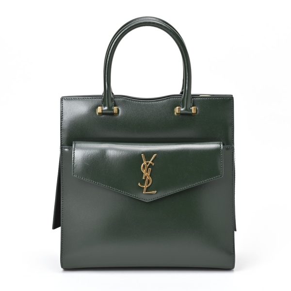 imgrc0107831787 Saint Laurent Uptown Small Handbag Green