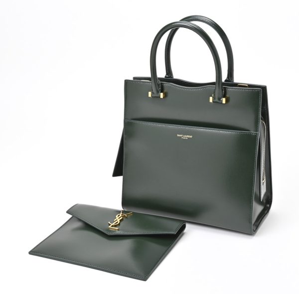 imgrc0107831796 Saint Laurent Uptown Small Handbag Green