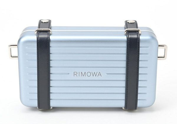 imgrc0107890342 Dior Rimowa Collaboration Personal Aluminum Crossbody Bag Blue