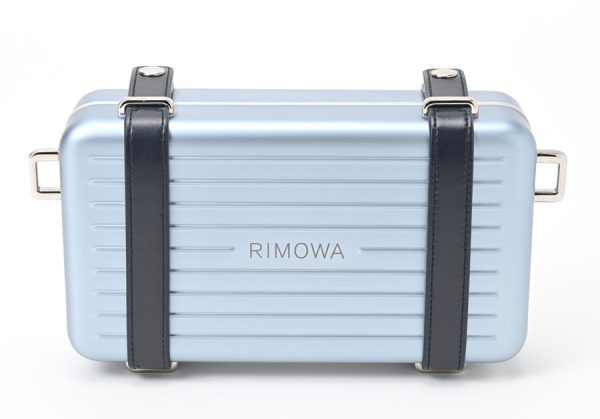 imgrc0107890342 Dior RIMOWA Collaboration Personal Aluminum Crossbody Shoulder Bag Blue