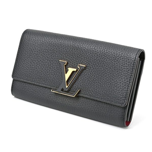 imgrc0107961377 Louis Vuitton Portefeuille Capucines Taurillon Black