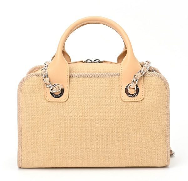 imgrc0107968592 Chanel Deauville Bowling Bag Beige