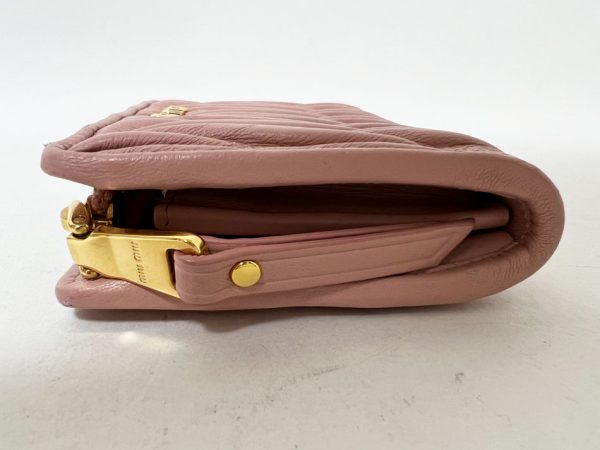 imgrc0110263185 Miu Miu wallet coin case MATELASSE pink