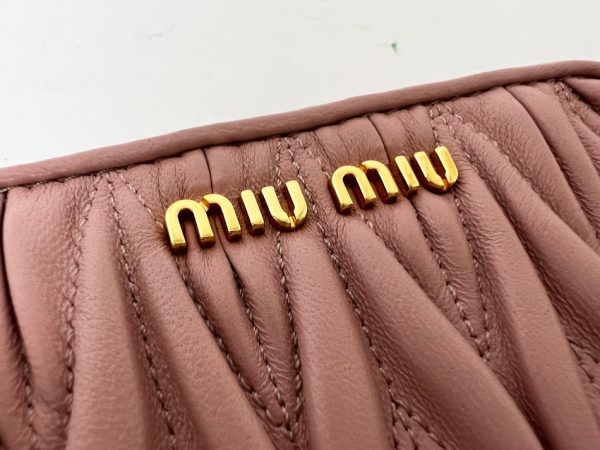 imgrc0110263187 Miu Miu wallet coin case MATELASSE pink