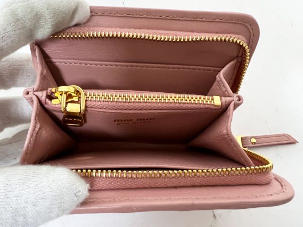 imgrc0110263189 Miu Miu wallet coin case MATELASSE pink