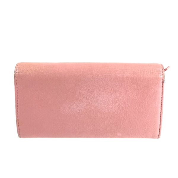 imgrc0110990637 CHANEL Lucky Flower Goatskin Flap Long Wallet Long Wallet Pink