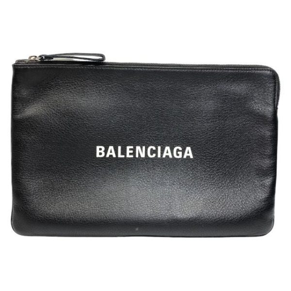 imgrc0116707871 BALENCIAGA Clutch Bag Shoulder Bag Clutch Pochette Black