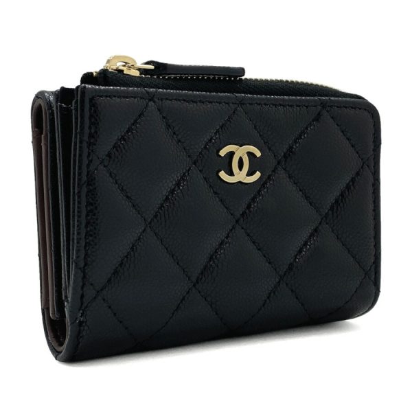 imgrc0118361197 CHANEL Wallet Tri FClassic Small Wallet L shaped MATELASSE Grained Calfskin Quilted Mini Wallet