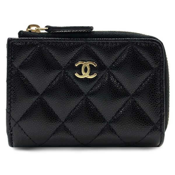 imgrc0118361411 CHANEL Wallet Tri FClassic Small Wallet L shaped MATELASSE Grained Calfskin Quilted Mini Wallet