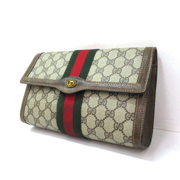 imgrc0118365463 GUCCI Sherry line GG pattern Shoulder bag BrownBlack