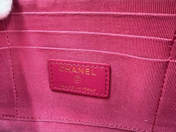 imgrc0120282100 CHANEL Caviar Timeless Case Long Wallet Pouch Matelasse Pink