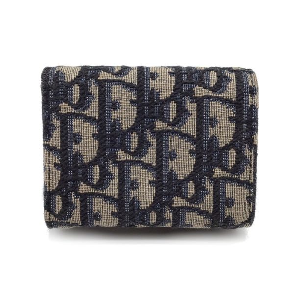 imgrc0137324009 DIOR Wallet Oblique Jacquard Kantei Bureau Koza Bag