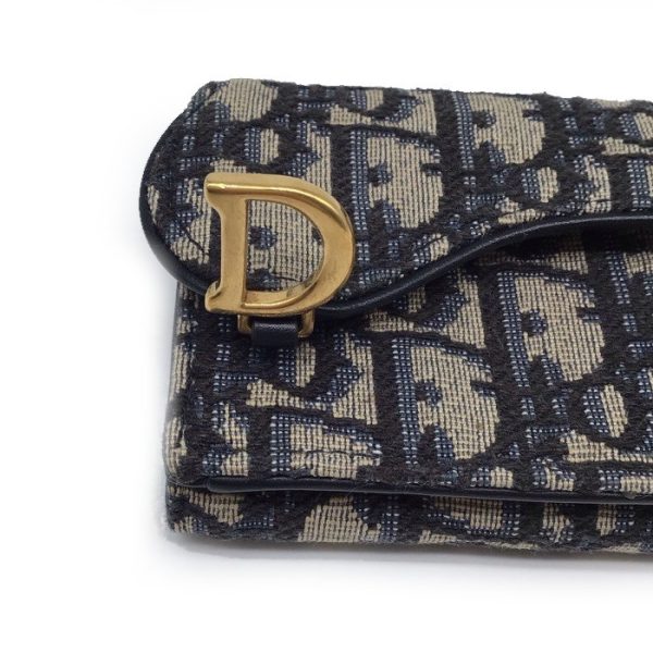 imgrc0137324017 DIOR Wallet Oblique Jacquard Kantei Bureau Koza Bag