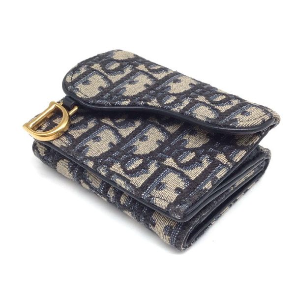 imgrc0137324020 DIOR Wallet Oblique Jacquard Kantei Bureau Koza Bag