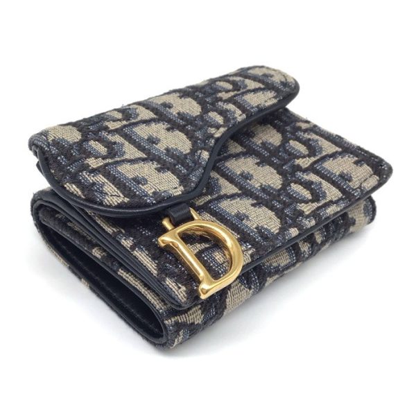 imgrc0137324021 DIOR Wallet Oblique Jacquard Kantei Bureau Koza Bag