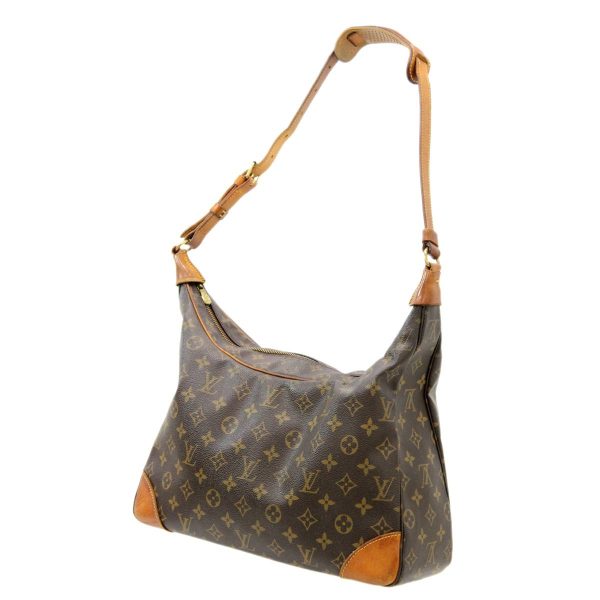 is230321td01 Louis Vuitton Boulogne 35 Shoulder Bag Monogram Brown