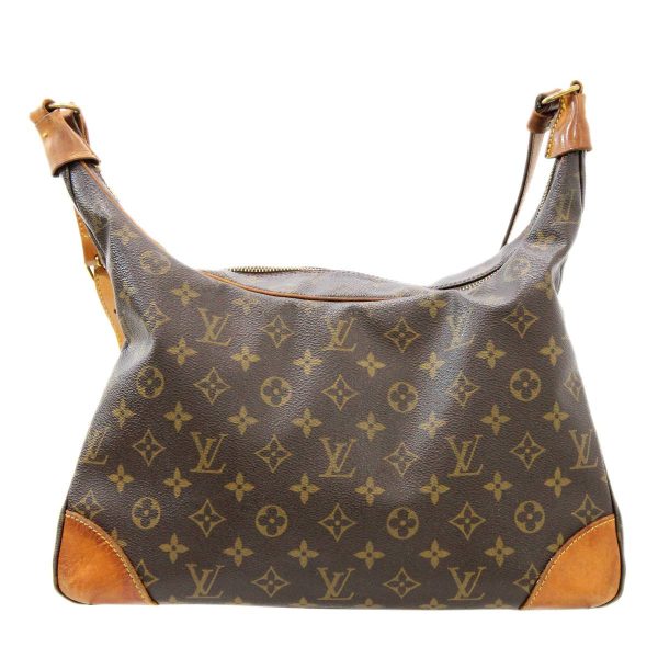 is230321td01 1 Louis Vuitton Boulogne 35 Shoulder Bag Monogram Brown