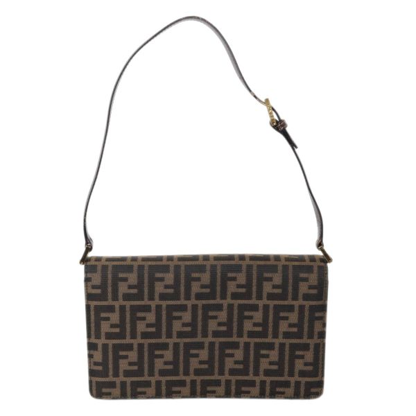 is230606fd05 2 Fendi Shoulder Bag Zucca Brown