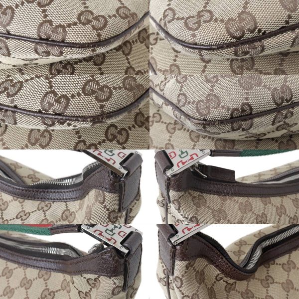 is230606ovc14 5 Gucci Shoulder Bag Sherry Line GG Canvas