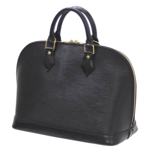 is231112td02 Louis Vuitton Alma Handbag Epi Bag Noir