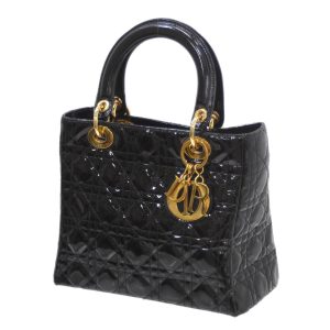 is240102xhc01 Versace Womens Handbag Bag Buckled Hobo Bag Black