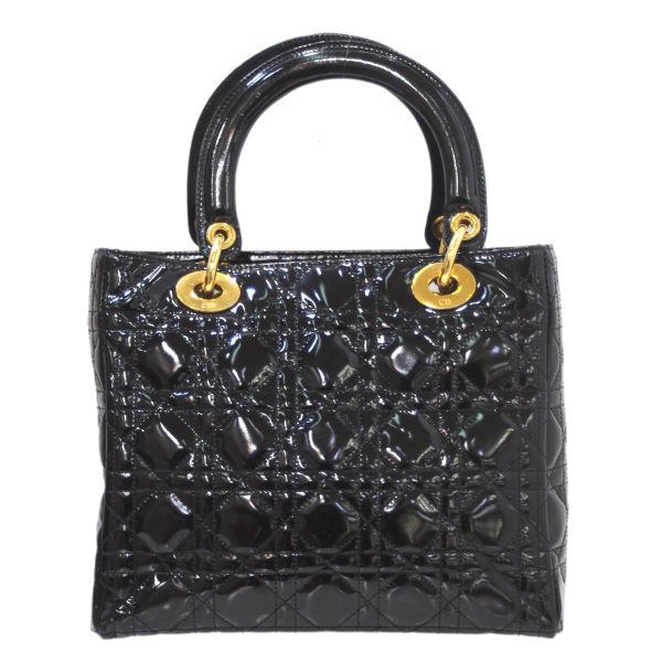 is240102xhc01 2 Dior Dior Handbag Enamel Black