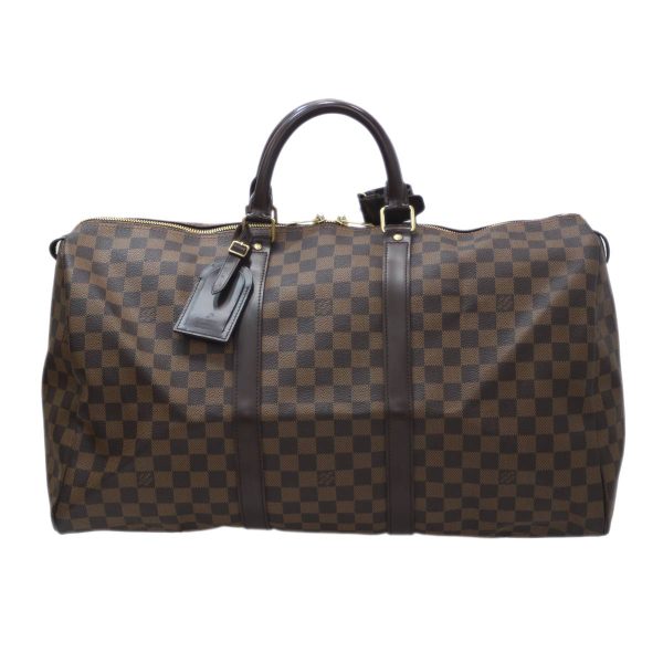 ka231115stc02 1 Louis Vuitton Keepall 50 Bag Damier Ebene