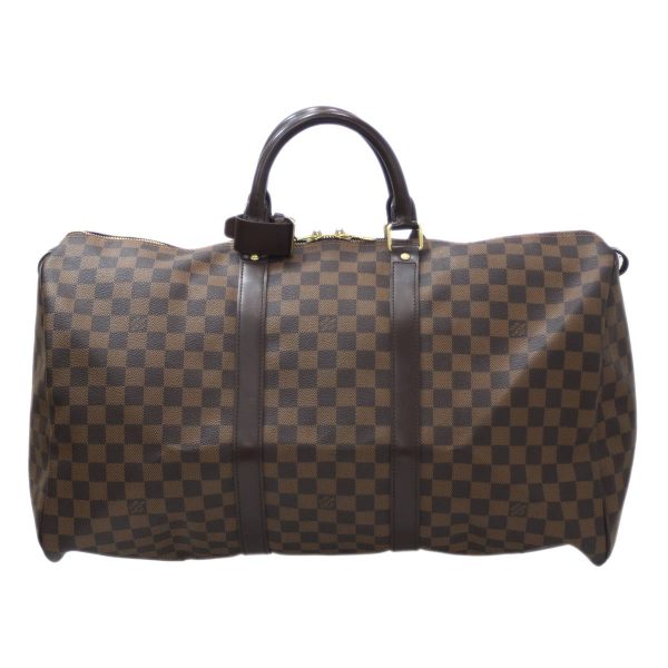 ka231115stc02 2 Louis Vuitton Keepall 50 Bag Damier Ebene