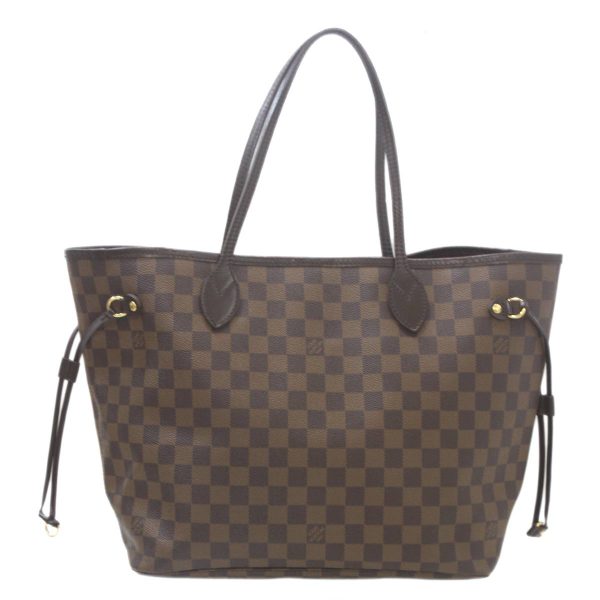 ka240619fhc01 2 Louis Vuitton Neverfull MM Tote Bag Damier Ebene