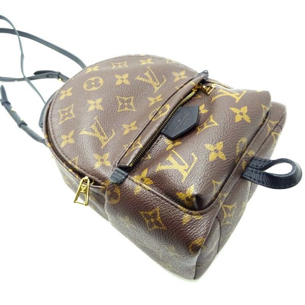 kdh80029 3 Louis Vuitton Palm Springs Monogram Backpack Brown