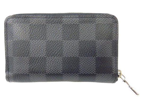 kjm0474 2 Louis Vuitton Damier Graphite Zippy Coin Purse