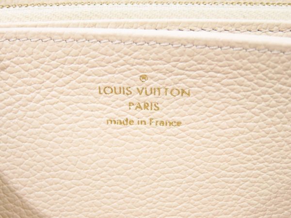 kjm0502 6 Louis Vuitton Zippy Wallet Crème Rose Trianon