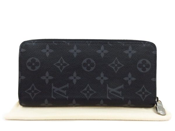 kjm0511 1 Louis Vuitton Zippy Long Wallet Eclipse Black