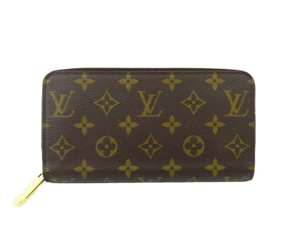 kjm0513 2 Louis Vuitton Zippy Wallet Monogram Long Wallet Brown