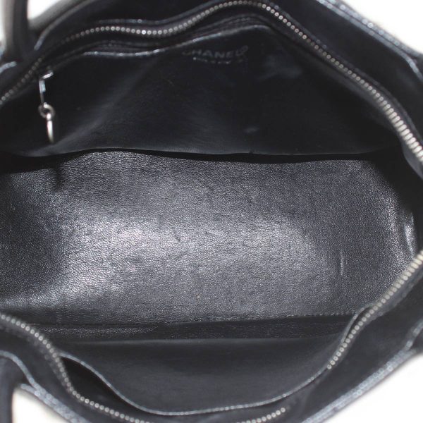 kz240610svvb01 6 Chanel Tote Bag Caviar Skin Black