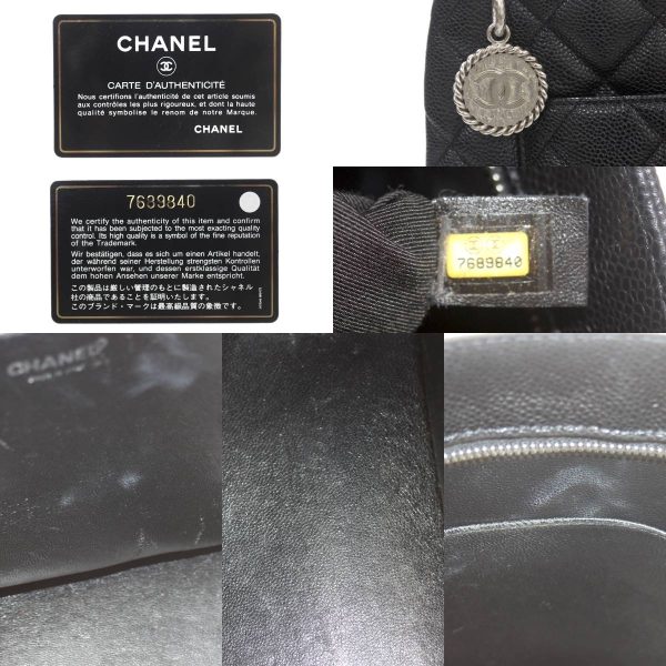 kz240610svvb01 9 Chanel Tote Bag Caviar Skin Black