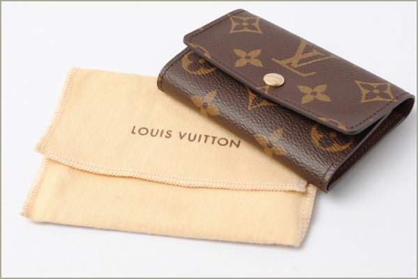 l 0026 15 4 Louis Vuitton Multicle 6 Key Case Monogram Brown