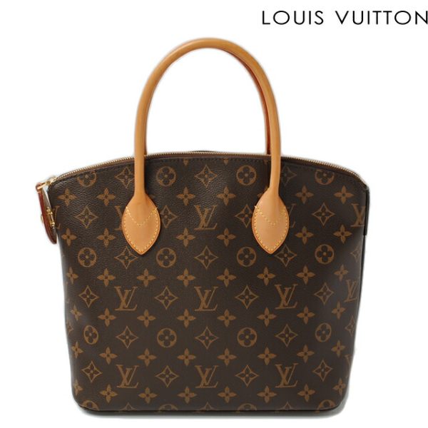 l 0027 15 1 Louis Vuitton Lockit PM Tote Bag Monogram Brown