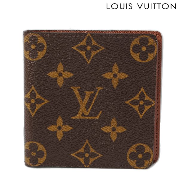 l 0036 15 1 Louis Vuitton Portobier Wallet Monogram Brown