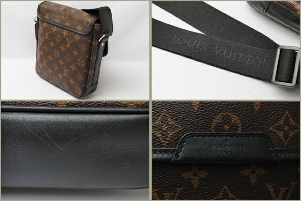 l 0053 15 2 Louis Vuitton Bus PM Shoulder Bag Monogram Macassar