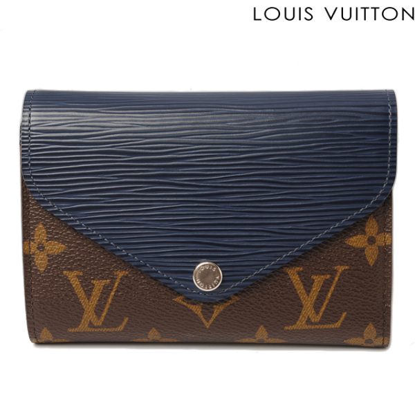 l 0055 15 1 Louis Vuitton Portefeuille Marie RouWallet Monogram Blue