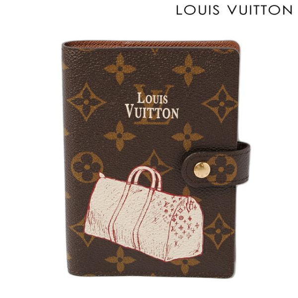 l 0078 15 1 Louis Vuitton Keepall Monogram Notebook Brown