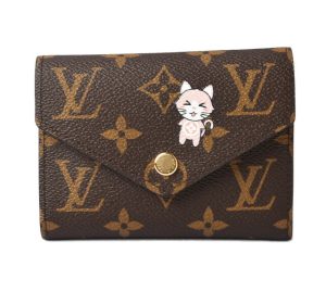 l 0130 p00182 2 1 Louis Vuitton Portefeuil Sala Monogram Wallet Brown