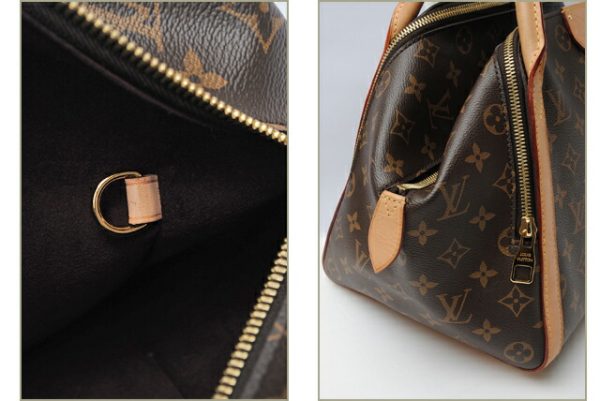 l 0164 15 6 Louis Vuitton Male MM Handbag Monogram Brown