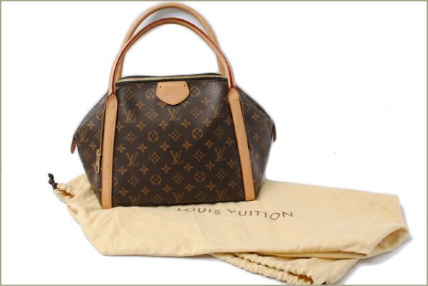 l 0164 15 8 Louis Vuitton Male MM Handbag Monogram Brown