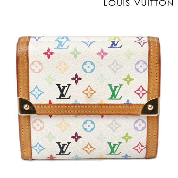 l 0207 15 1 Louis Vuitton Portomone Wallet Multicolor Bronze